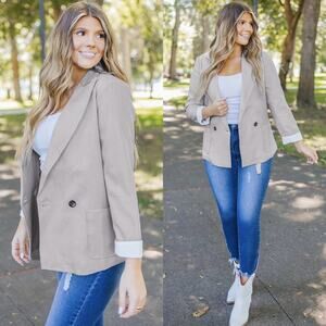 Francine Gray Pocket Blazer